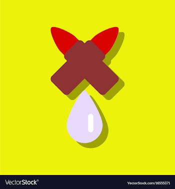 Flat icon design collection military bullets and vector image