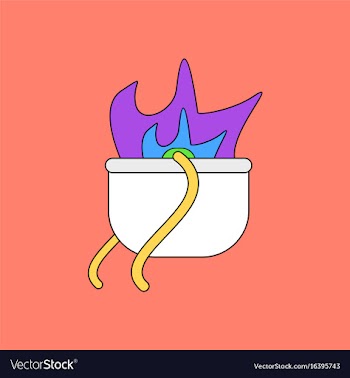 Flat icon design collection military cauldron pot vector image