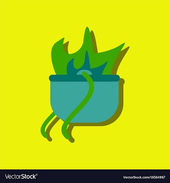 Flat icon design collection military cauldron pot vector image