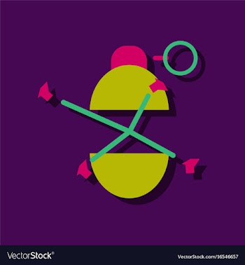 Flat icon design collection military grenade vector image