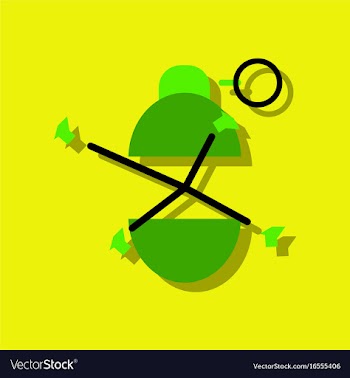 Flat icon design collection military grenade vector image
