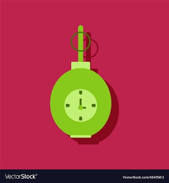Flat icon design collection military grenade with vector image