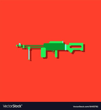 Flat icon design collection military heavy vector image