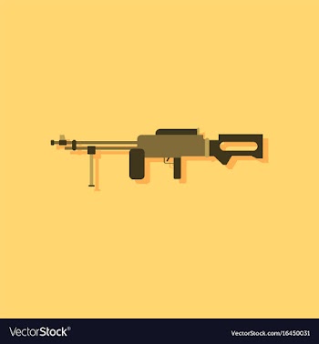 Flat icon design collection military heavy vector image