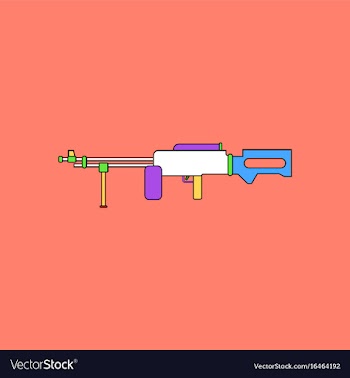 Flat icon design collection military heavy vector image