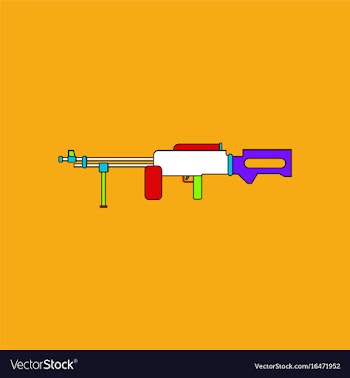 Flat icon design collection military heavy vector image