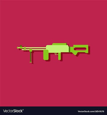 Flat icon design collection military heavy vector image