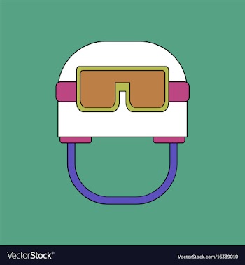Flat icon design collection military helmet with vector image