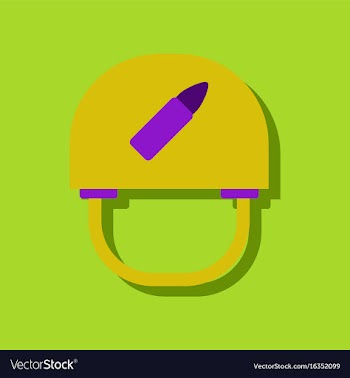 Flat icon design collection military helmet with vector image