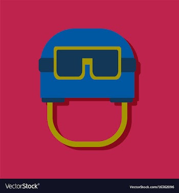 Flat icon design collection military helmet with vector image