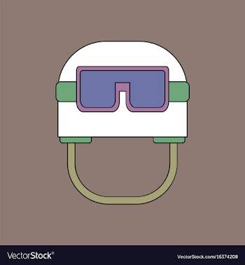 Flat icon design collection military helmet with vector image