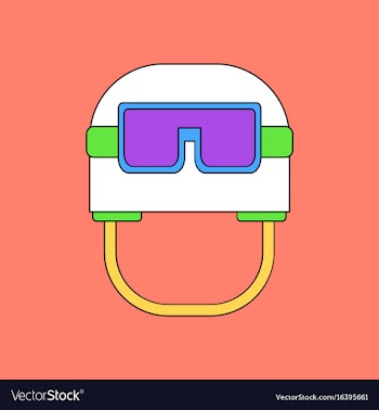 Flat icon design collection military helmet with vector image
