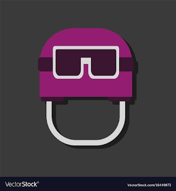 Flat icon design collection military helmet with vector image