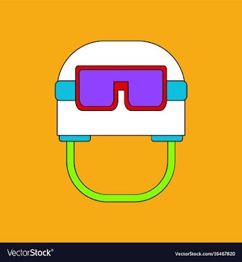 Flat icon design collection military helmet with vector image