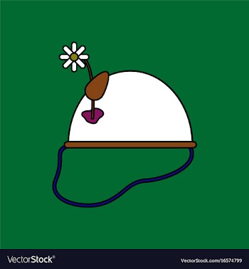Flat icon design collection military helmet with vector image