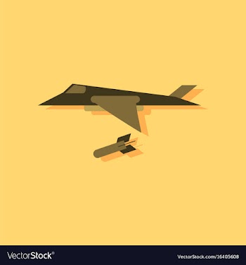 Flat icon design collection military jet fighter vector image