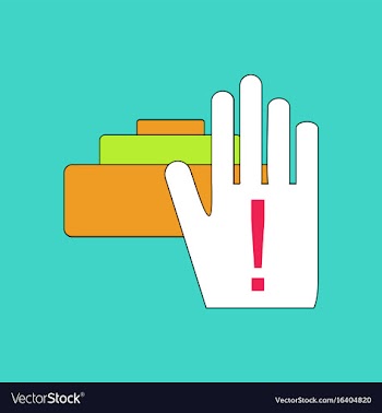 Flat icon design collection military mine and hand vector image
