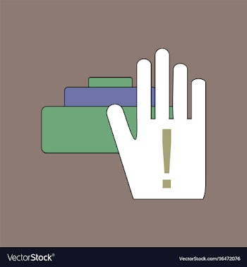 Flat icon design collection military mine and hand vector image