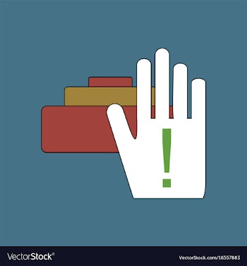 Flat icon design collection military mine and hand vector image