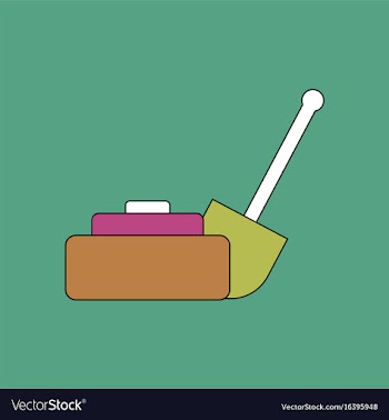 Flat icon design collection military mine and vector image