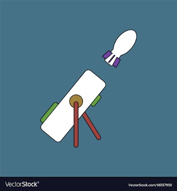 Flat icon design collection military mortar and vector image