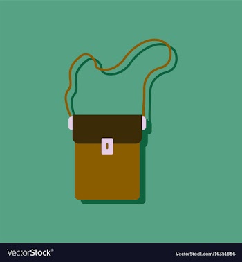 Flat icon design collection military portfolio in vector image