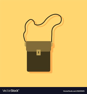 Flat icon design collection military portfolio in vector image