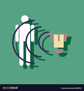 Flat icon design collection military shell blast vector image