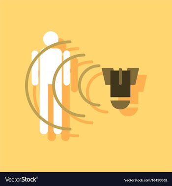 Flat icon design collection military shell blast vector image