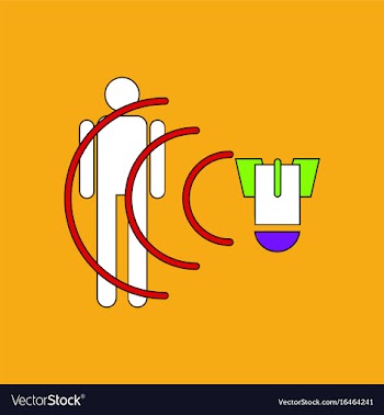Flat icon design collection military shell blast vector image