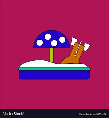 Flat icon design collection military shell in vector image
