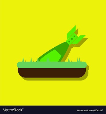 Flat icon design collection military shell in vector image
