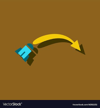 Flat icon design collection military shell vector image