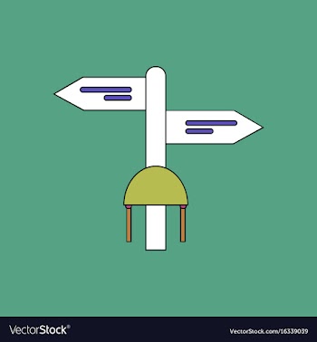 Flat icon design collection military signpost vector image