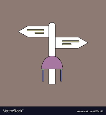 Flat icon design collection military signpost vector image