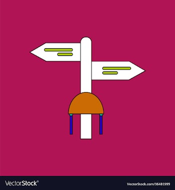 Flat icon design collection military signpost vector image