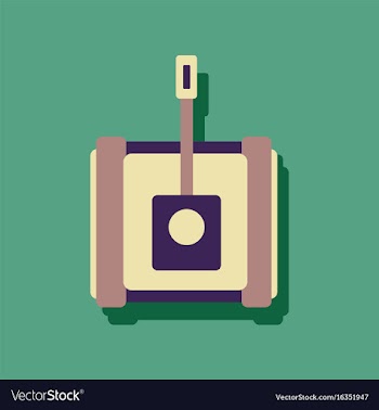 Flat icon design collection military tank in vector image