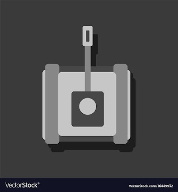 Flat icon design collection military tank in vector image