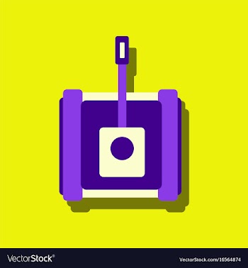 Flat icon design collection military tank in vector image