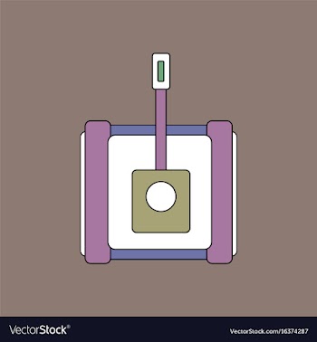 Flat icon design collection military tank vector image