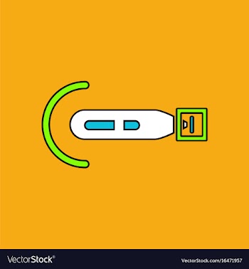 Flat icon design collection military torpedo vector image