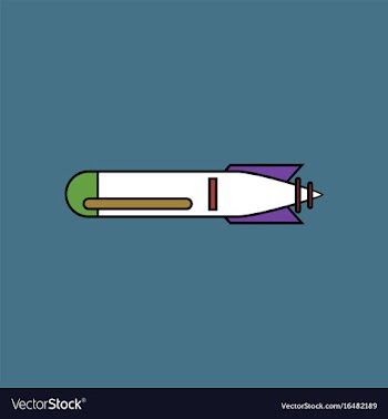 Flat icon design collection military weapon vector image