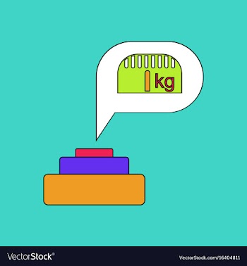Flat icon design collection mine and scales vector image