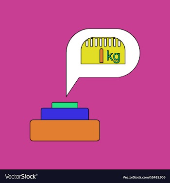 Flat icon design collection mine and scales vector image