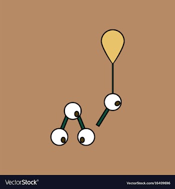 Flat icon design collection molecules and balloon vector image