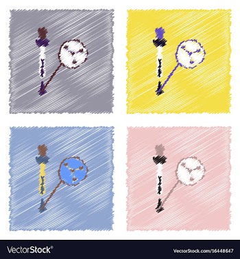 Flat icon design collection molecules and pipette vector image