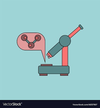 Flat icon design collection molecules and vector image