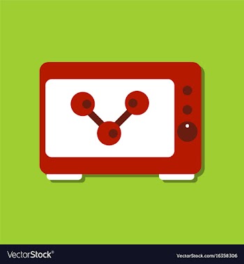 Flat icon design collection molecules in the vector image