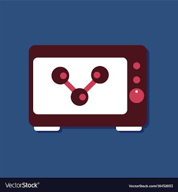 Flat icon design collection molecules in the vector image
