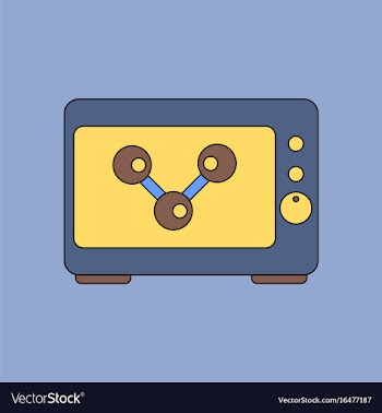 Flat icon design collection molecules in the vector image